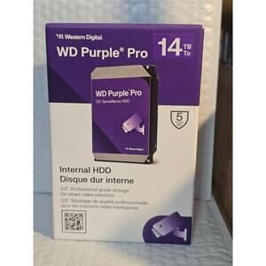 WD142PURP -Western Digital WD Internal Purple pro 14 TB  3.5" surveillance HDD